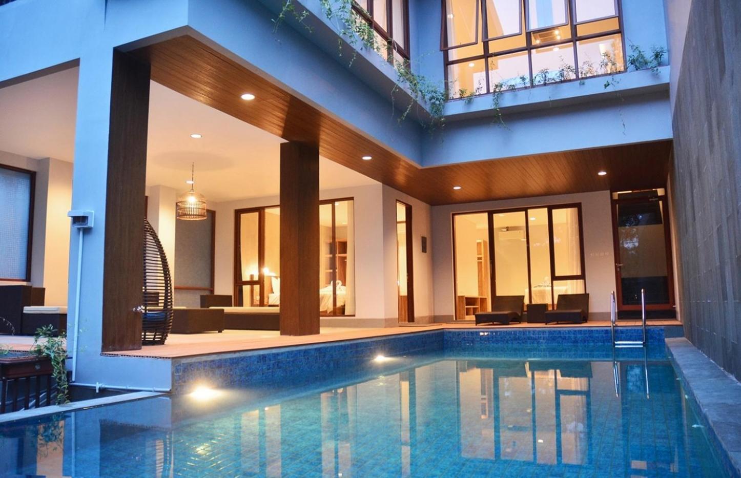 Asmaya Hill View Villa 7 Bedrooms With A Private Swimming Pool Bandung Exterior foto