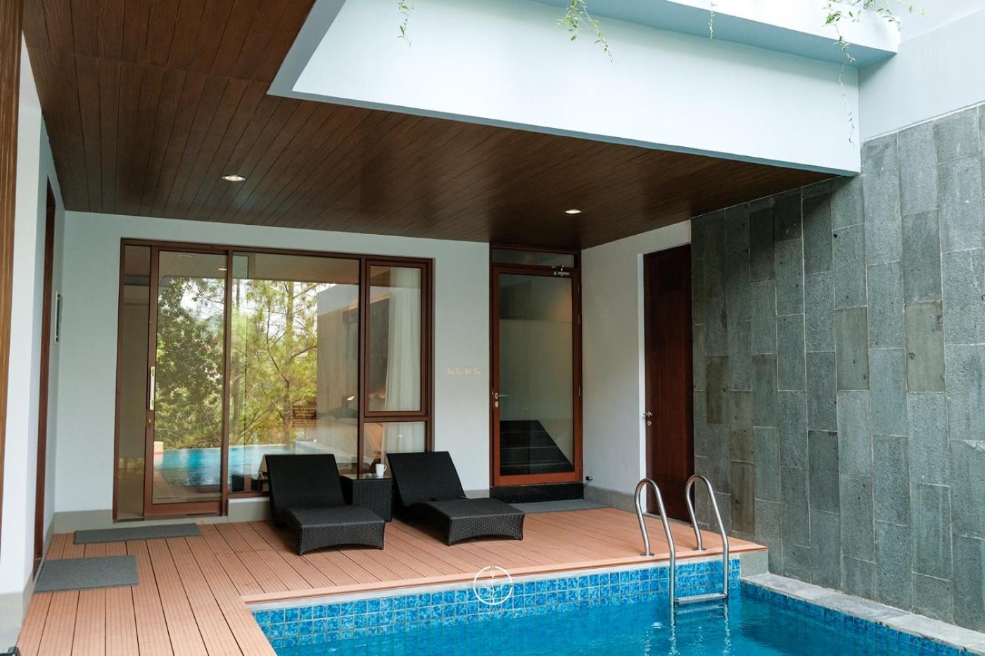 Asmaya Hill View Villa 7 Bedrooms With A Private Swimming Pool Bandung Exterior foto
